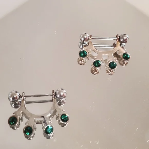 International Connection Body Jewelry Nipple Sheilds  NWOT - Picture 2 of 9